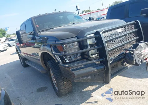 2013 Ford F-250 Lariat из США, поврежденный, VIN 1FT7W2BT4DEA84560